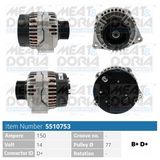 MEAT & DORIA Generator 5510753