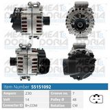 MEAT & DORIA Generator 55151092