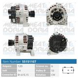 MEAT & DORIA Generator 55151107