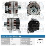 MEAT & DORIA Generator 55151166