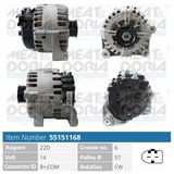 MEAT & DORIA Generator 55151168