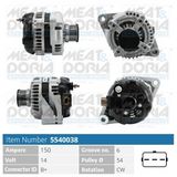 MEAT & DORIA Generator 5540038