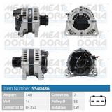 MEAT & DORIA Generator 5540486