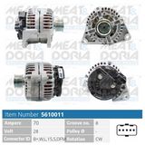 MEAT & DORIA Generator 5610011