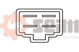 SEIM Выключатель фонаря сигнала торможения CS172