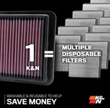 K&N Filters Õhufilter 33-3004
