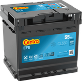 CENTRA starterio akumuliatorius CL550