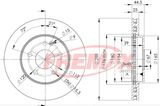 FREMAX Тормозной диск BD-0117