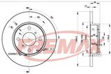 FREMAX Тормозной диск BD-0711