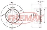 FREMAX Тормозной диск BD-0836