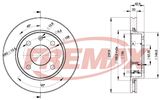 FREMAX Тормозной диск BD-1064