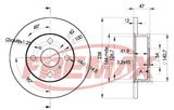 FREMAX Тормозной диск BD-1250