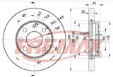 FREMAX Тормозной диск BD-1440