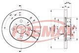 FREMAX Тормозной диск BD-1607