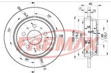 FREMAX Bromsskiva BD-1674