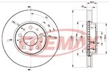 FREMAX Bromsskiva BD-1788
