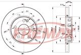 FREMAX Тормозной диск BD-2312