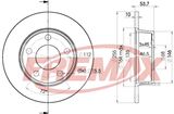 FREMAX Тормозной диск BD-2880