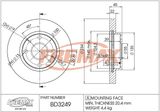 FREMAX Тормозной диск BD-3249