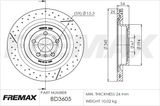 FREMAX Тормозной диск BD-3605