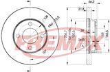 FREMAX stabdžių diskas BD-3633
