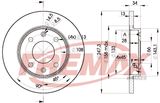 FREMAX Jarrulevy BD-4298