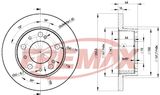 FREMAX Тормозной диск BD-4693