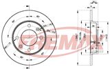 FREMAX Тормозной диск BD-4746