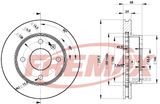 FREMAX Тормозной диск BD-4844
