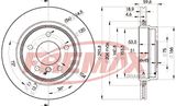 FREMAX Тормозной диск BD-5563