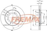 FREMAX Bromsskiva BD-6010