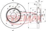 FREMAX Тормозной диск BD-7829