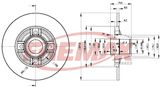 FREMAX Тормозной диск BD-8078