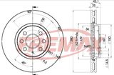 FREMAX Тормозной диск BD-9007