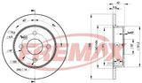 FREMAX Тормозной диск BD-9108