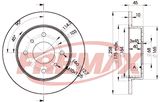 FREMAX Тормозной диск BD-9901