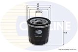 COMLINE Öljynsuodatin CMZ11431