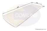COMLINE Filter, kupéventilation EKF167