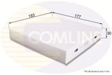 COMLINE Фильтр, воздух во внутренном пространстве EKF225