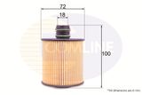 COMLINE Масляный фильтр EOF237