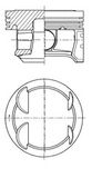 KOLBENSCHMIDT Kolvid 41006610