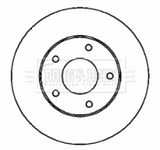 BORG & BECK Тормозной диск BBD4327