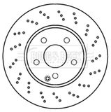BORG & BECK Тормозной диск BBD4800