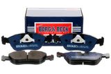 BORG & BECK Bromsbeläggssats, skivbroms BBP1390