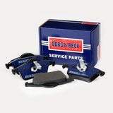 BORG & BECK Bremžu uzliku kompl., Disku bremzes BBP1697