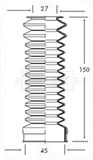 BORG & BECK Bälgsats, styrsystem BSG3007
