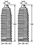 BORG & BECK Bälgsats, styrsystem BSG3300