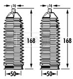 BORG & BECK Bälgsats, styrsystem BSG3393