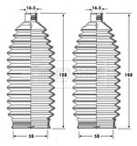 BORG & BECK Bälgsats, styrsystem BSG3417