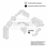 BORG & BECK Рукав воздухозаборника, воздушный фильтр BTH1060